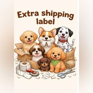 Extra shipping label